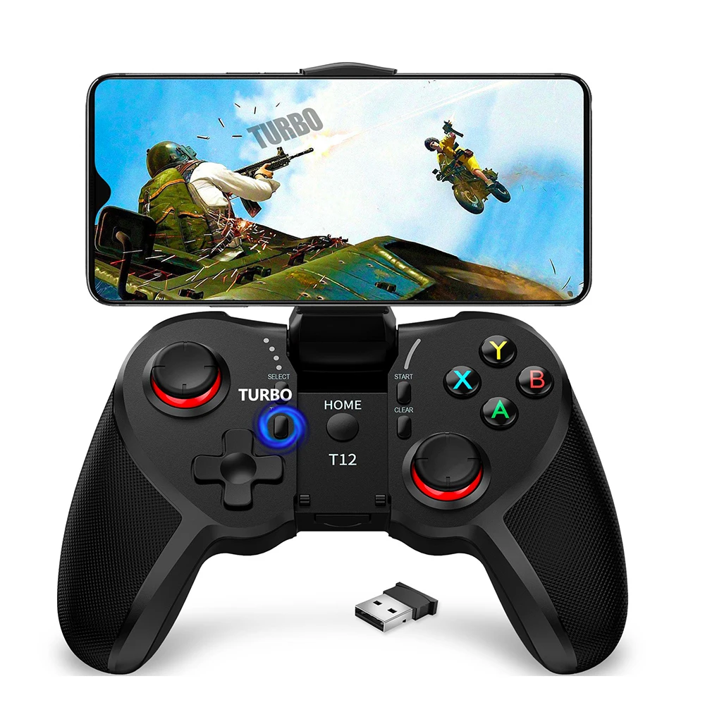 

In Stock 400mAH Mobile Android Iphone Game Controller for IOS Android, Black
