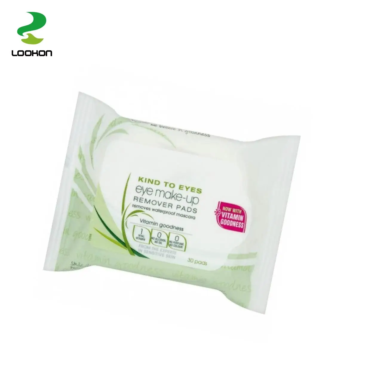 

Lookon Women's Health Female Wash Cotton Beauty Coconut Collagen Dry Flushable Facial Wipes Wet 20ct Nonwoven Beauty Natural