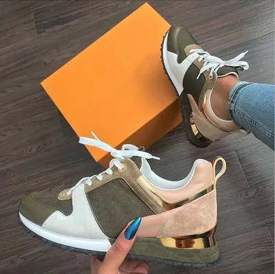 

New High Quality Women's Sports Shoe Fashion Mesh Breathable Non-Slip sneakers Ladies Outdoor Casual Shoes