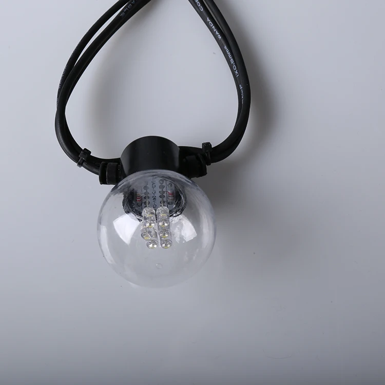 Manufacturer Direct Sale New Product High Quality Black Rubber outdoor string led light