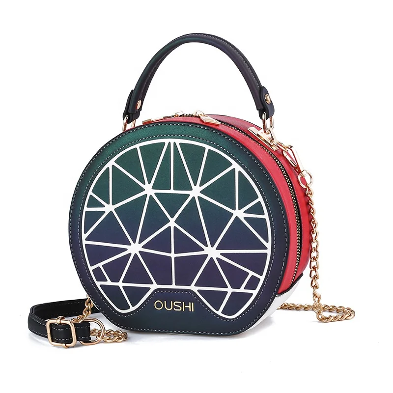 

Fashion trend setting Geometric holographic bags ling bag crossbody, 8 colors