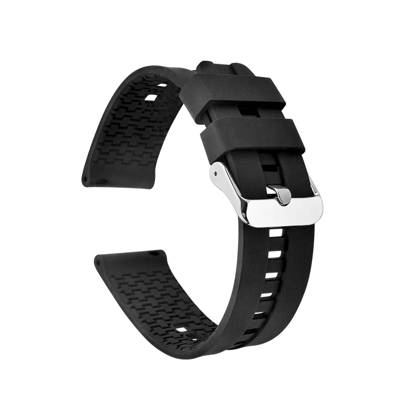 

Silicone Rubber Watch Strap 22mm Waterproof Watch Band Sports Silicone Strap for Huawei Watch