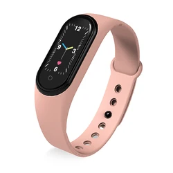 2021 New products BT phone call music player reloj inteligente fitness tracker mi band 5 smart bracelet M5