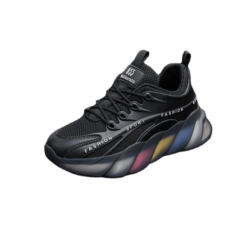 

2021 New mesh zapatos para mujer shoes Comfortable sneakers light weight Fashion Women Black Sport Shoes, White, black, beige