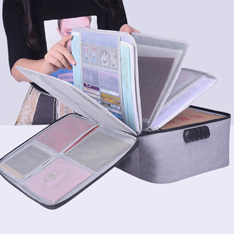 

Custom logo briefcase women men thin plastic canvas bag briefcases briefcase for the cards, Black