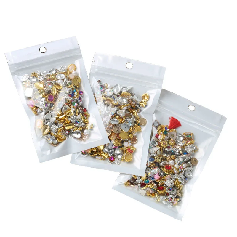 

Paso Sico Wholesale 20pcs 50pcs 100pcs 200pcs/bag 3D Alloy Random Mixed Nail Art Charms