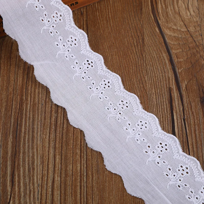 

COOMAMUU Cotton Eyelet lace Ribbon