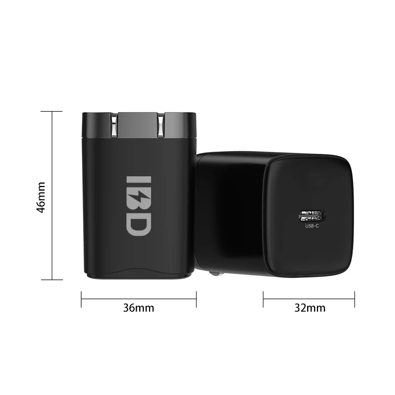 

IBD Wall Charger 20W USB C PD 3.0 Wall Charger 20W portable charger