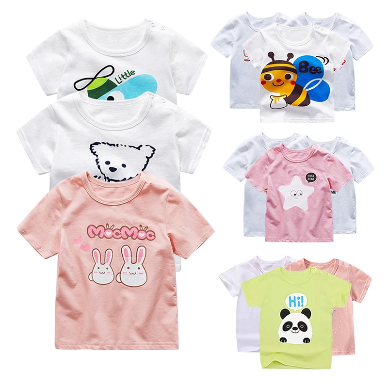 

Wholesale Oem Newborn Baby Boys Clothes T-Shirt Organic Cotton Infant Girls T Shirt, White baby t shirt