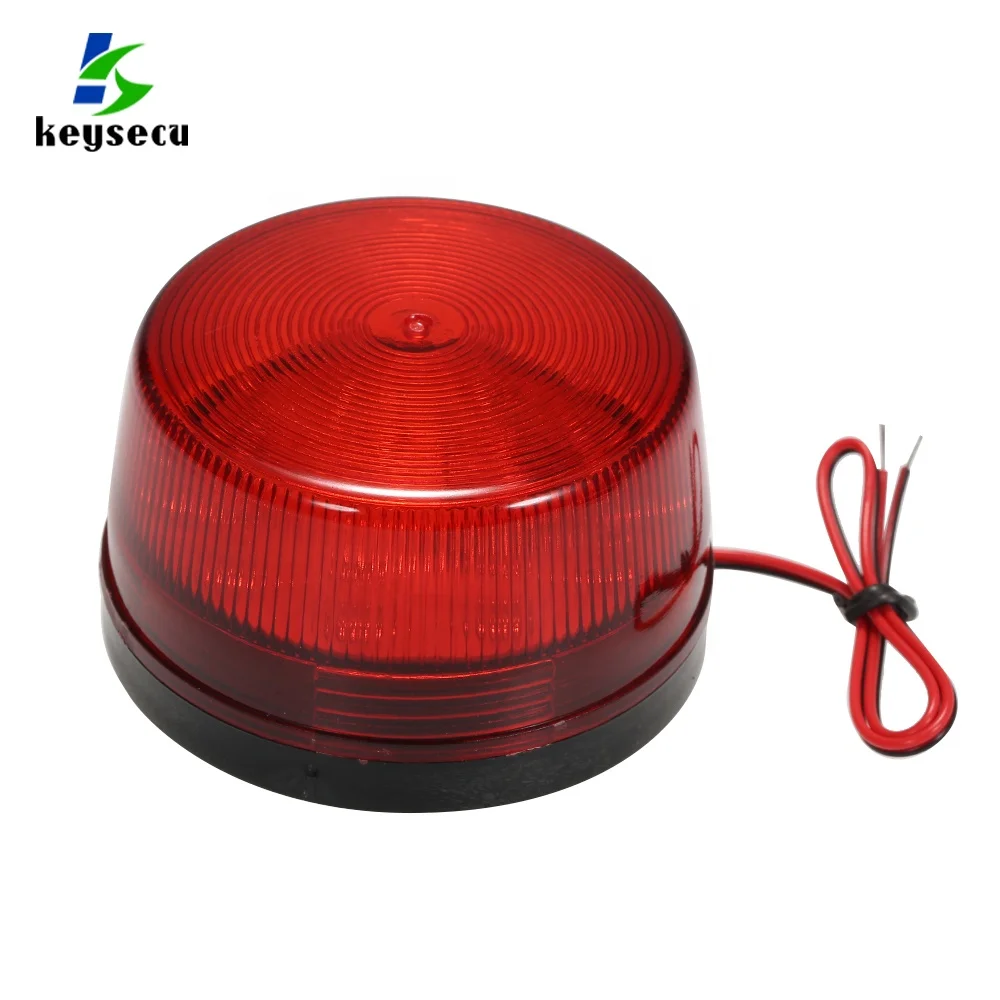 Keysecu 12v 120ma Wired Alarm Strobe Signal Siren Safety Warning Led
