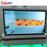 

Air blowing TV type random number generator Automatic Lotto draw machine for Activities