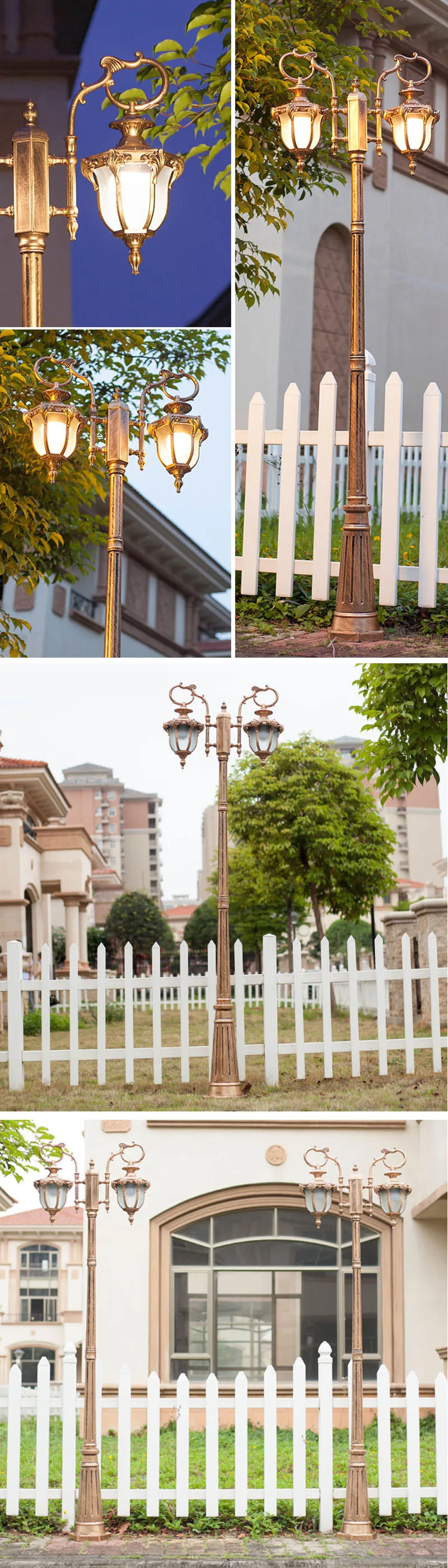 Personalized IP65 waterproof hanging parts decoration outdoor yard lamp solar LED garden light