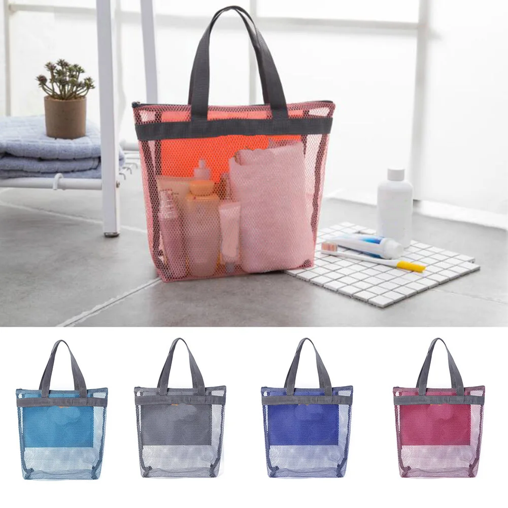 product-GF bags-1PC Makeup Organizer Pouch Women Travel Large Cosmetic Bag Set Makeup Mesh Toiletry 