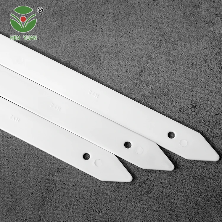 

Manufactory Wholesale Garden Plastic Tags Seed Label Customizable Garden Plastic Label, White