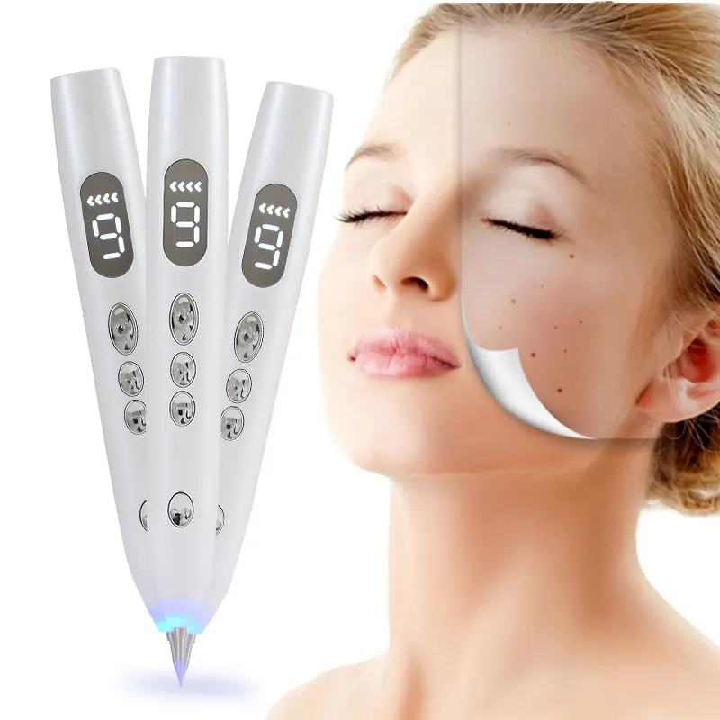 

Lcd Cold Plasma Pen Led Lighting Laser Mole Removal Machine Face Care Skin Tag Removal Freckle Wart Dark Spot Remover