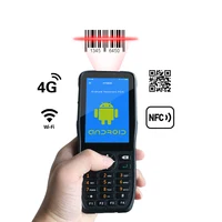 

rugged 4g nfc 1d 2d qr code barcode laser scanner reader android pda