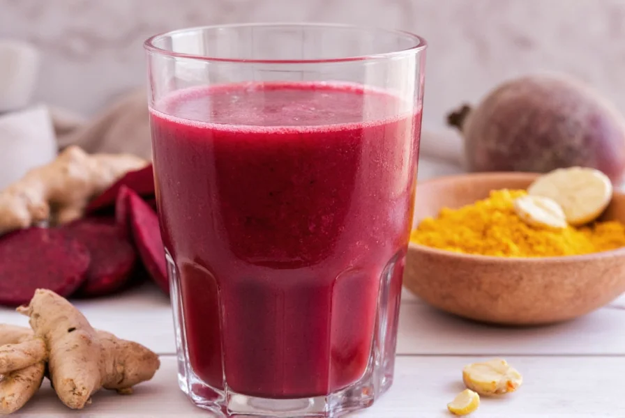 Beet Ginger Turmeric Juice: Science-Backed Benefits & Recipe