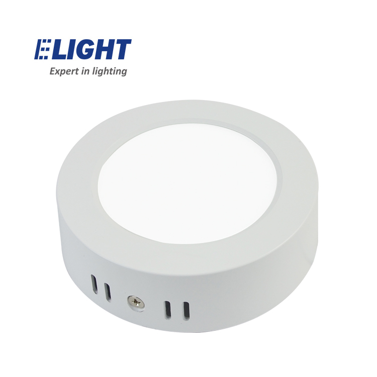 
2020 frameless surface slim round square driver on board 20W 24W PC led panel light 