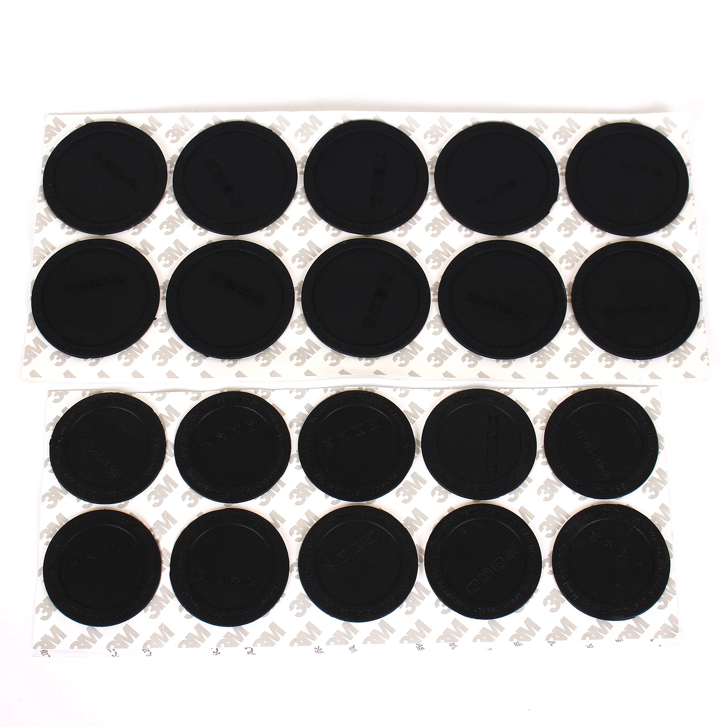 

Self Adhesive Black Round Shaped Antislip Sicicone Cup Mat Coaster Rubber Bottom For Tumblers Waterproof Heat Resistant