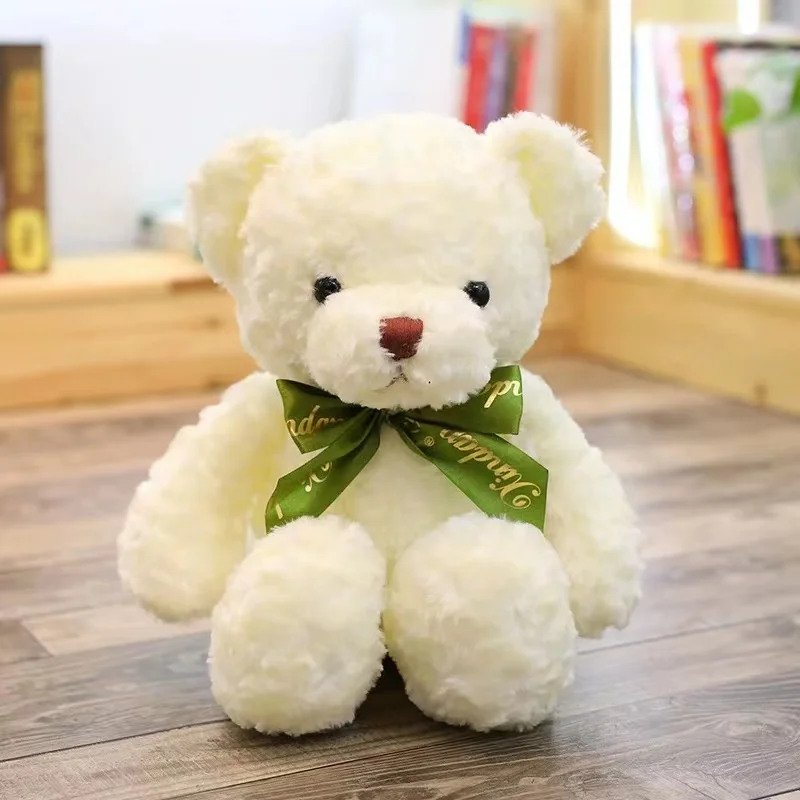 

Promotional Custom Logo Color Plush Toy Teddi Bear Cheap Stuffed Animal T Shirt Clothes Graduation Teddy Bear For Gift