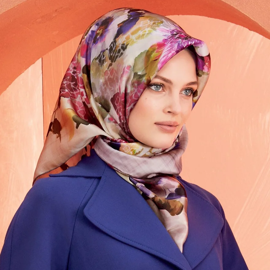 Rm109 Tudung Indonesia Cotton Hijab Scarf Batik Wholesale Gamis Muslim