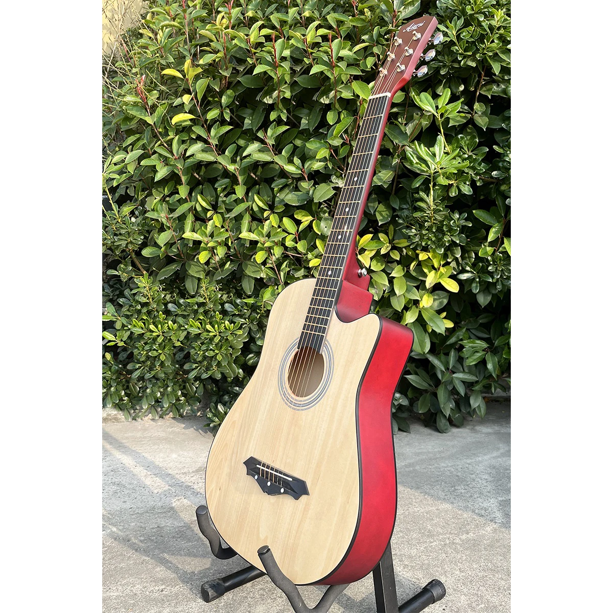Aiersi Wholesale Beginner Music Instruments Guitar Price 38 Inch Acoustic Guitar
