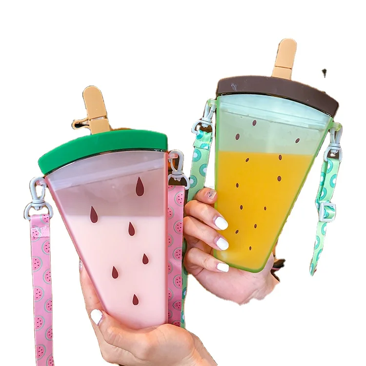 

Drink Purses Popsicle Bag Ice Cream Straw Plastic Cup Shape Purse Fashion Shoulder Mini Handbag Bags, Solid