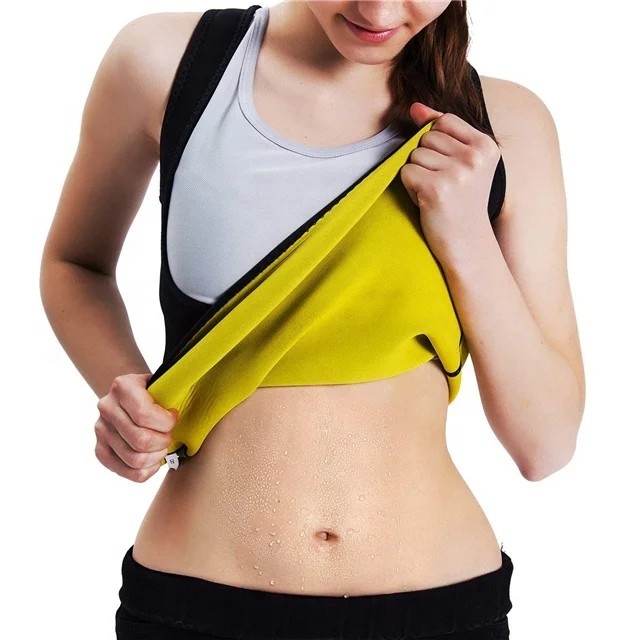 

Hot Sale Factory directly Body Shaper Tummy Fat Burner Sweat Tank Top Weight Loss Workout Shapewear Neoprene Sauna Waist corset