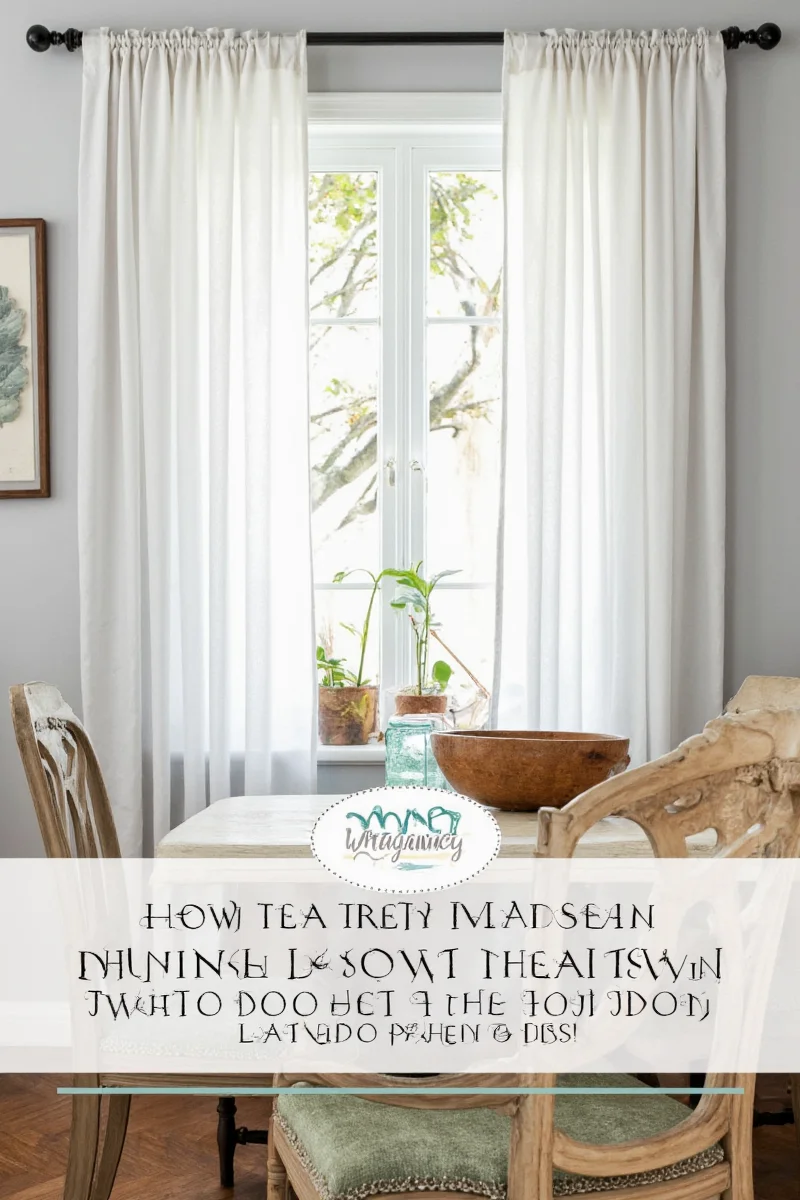 Modern roman shades installed above a dining table window