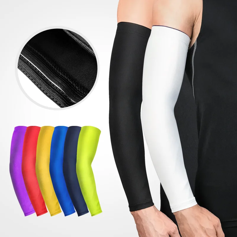 

Cooling Arm Sleeves for Men & Women Sports Compression Protective Arm Sleeve for Basketball Football Cycling, Multi-colors