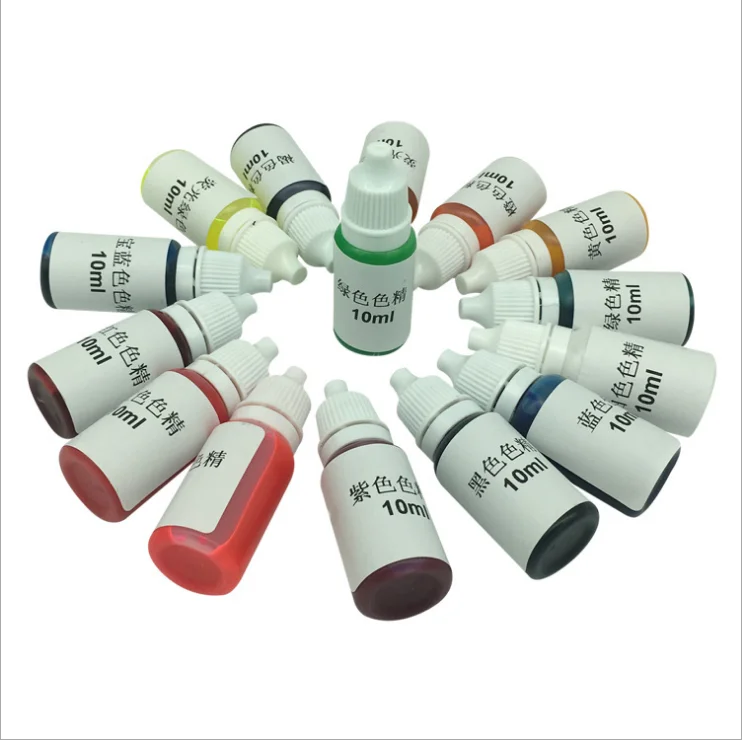 

Epoxy Resin Pigment Transparent Non Toxic UV Epoxy Resin Dye Liquid for UV Resin Coloring, White