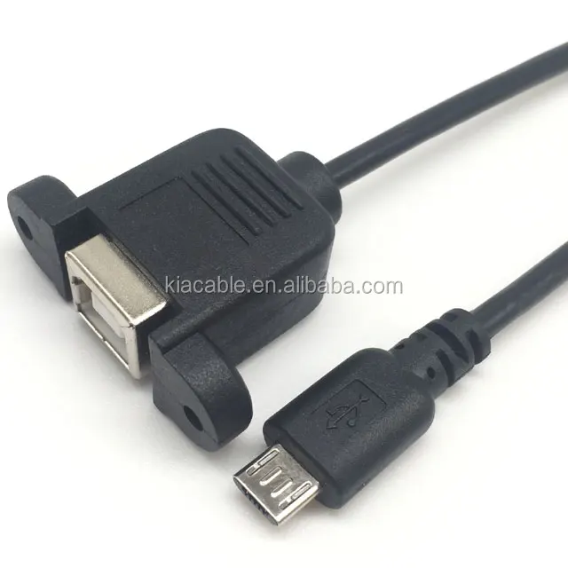 마이크로 B Usb B 패널 마운트 케이블 - Buy 마이크로 B Usb B 패널 마운트,마이크로 B,Usb B 패널 마운트 ...