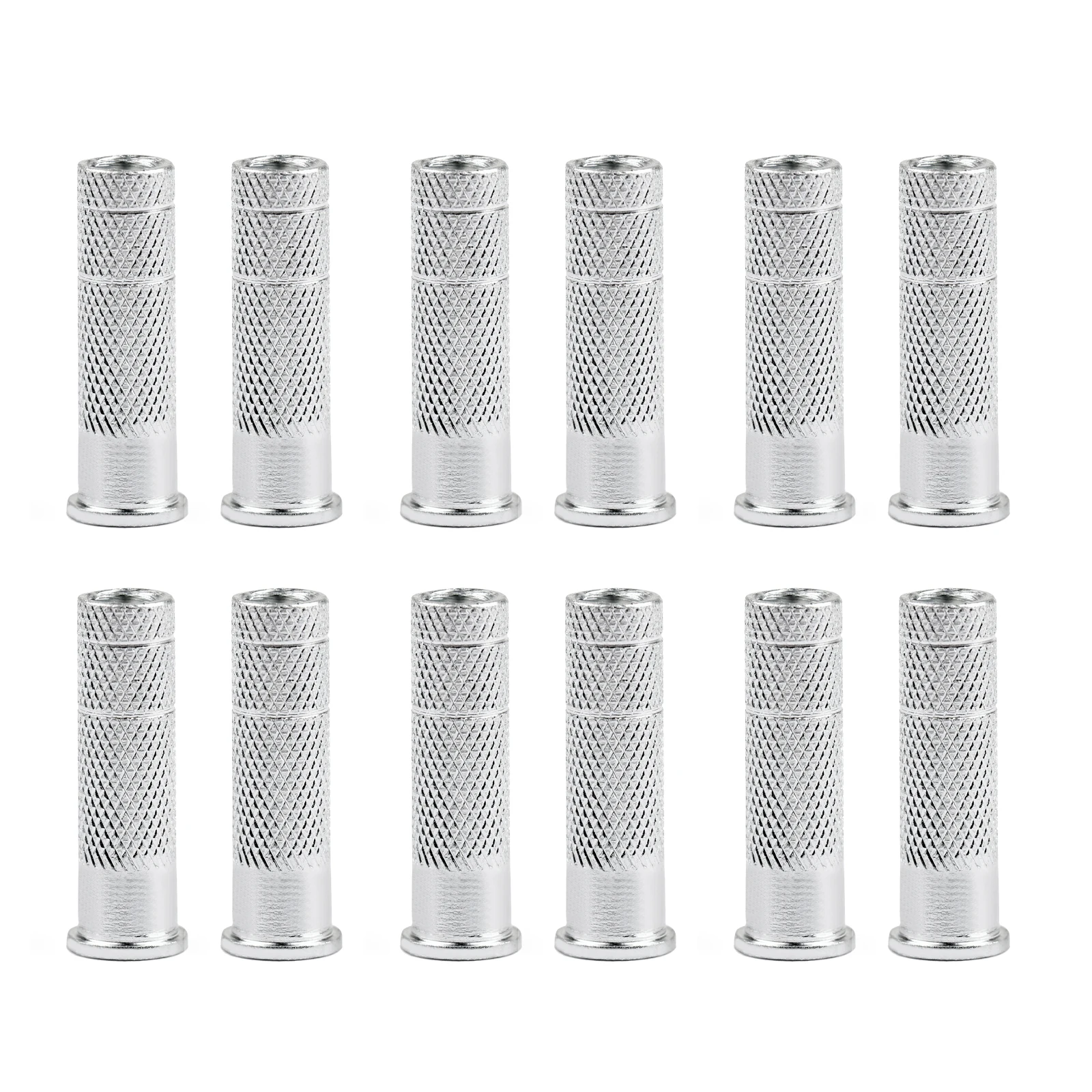 

A reyourshop 12/24pcs 6.2mm Aluminum Screw in Adapters Arrow Inserts For Arrow Field Points