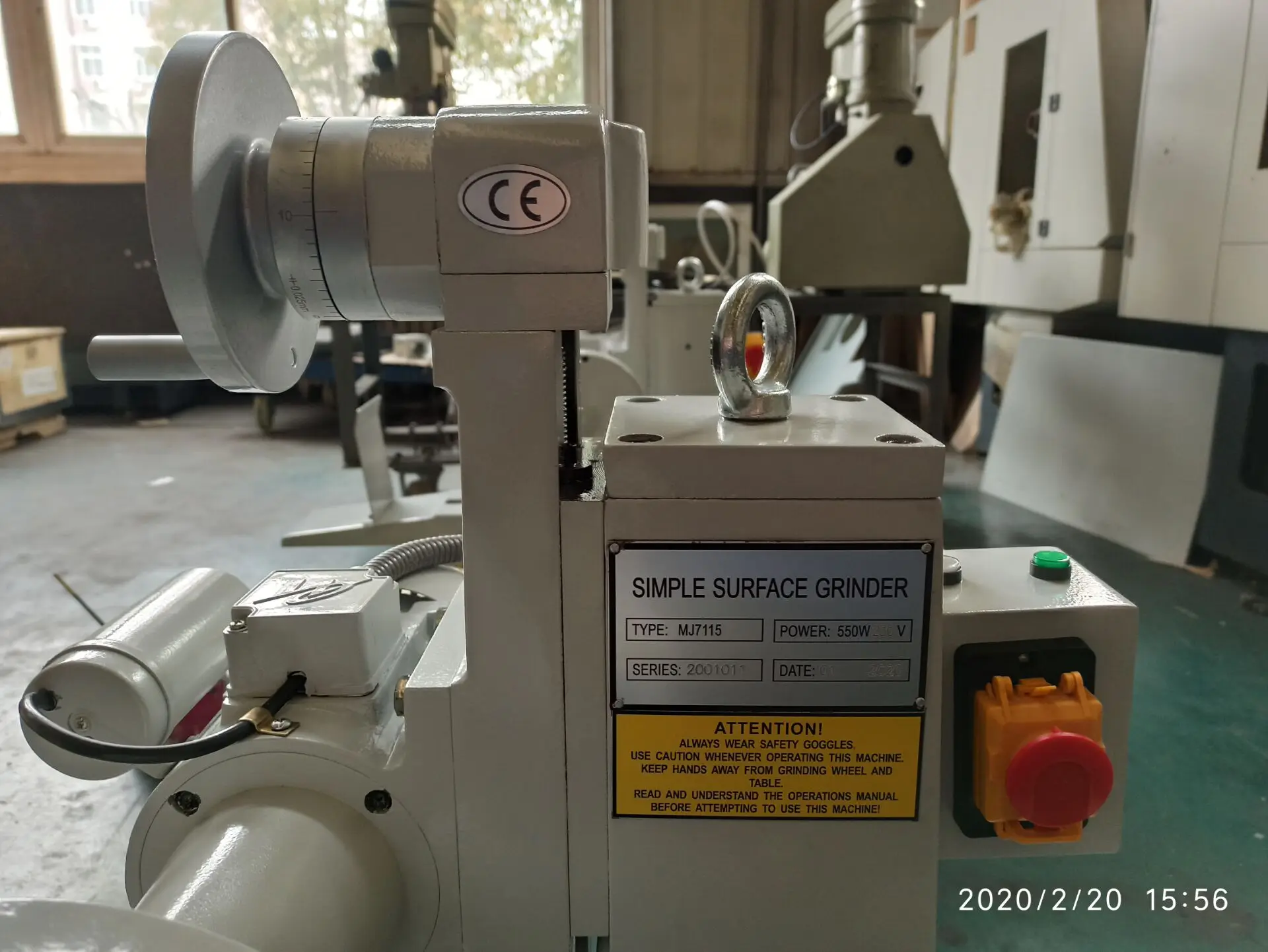 MJ7115 Benchtop Surface Grinder with CE Standard, View benchtop surface