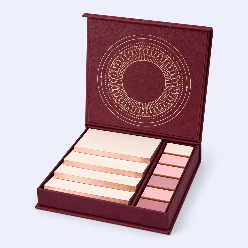 Style D: Burgundy Wine and Rose Gold Celebration Edition
