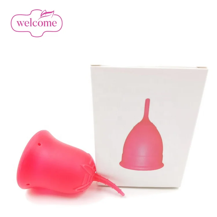

Hot Trends Reusable Period Cups Menstrual Cup Case Menstrual Cup with Long Stem for Womens Menstrual Period Panties