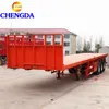 40ft flatbed truck trailer load capacity flatbed container semi trailer