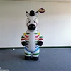 Parade decoration inflatable moving donkey costume
