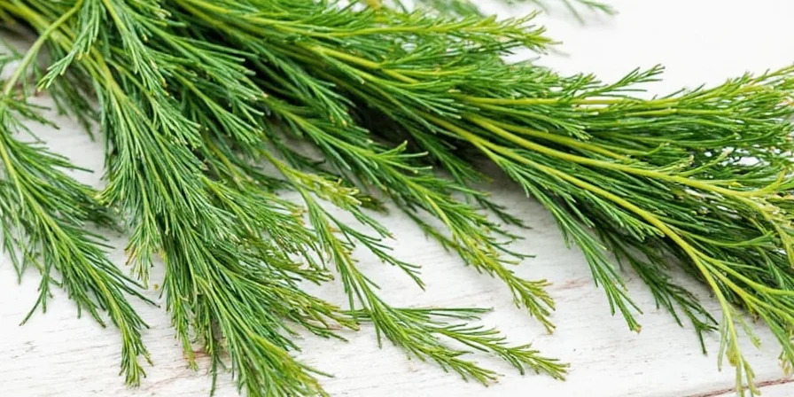 Dill-seasoned salmon dish served elegantly