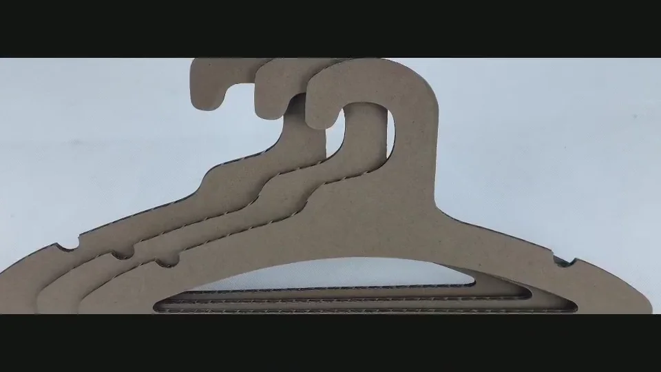 Recycled Cardboard Space Saving Coat Hangers/wall Mounted Coat Rack