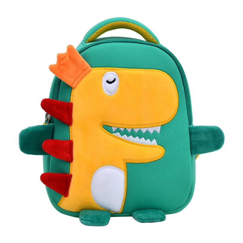

Wholesale Neoprene Mini Bagpack Cartoon Animal Toddler School Bag Baby Things Cute Kids Backpack with anti lose belt