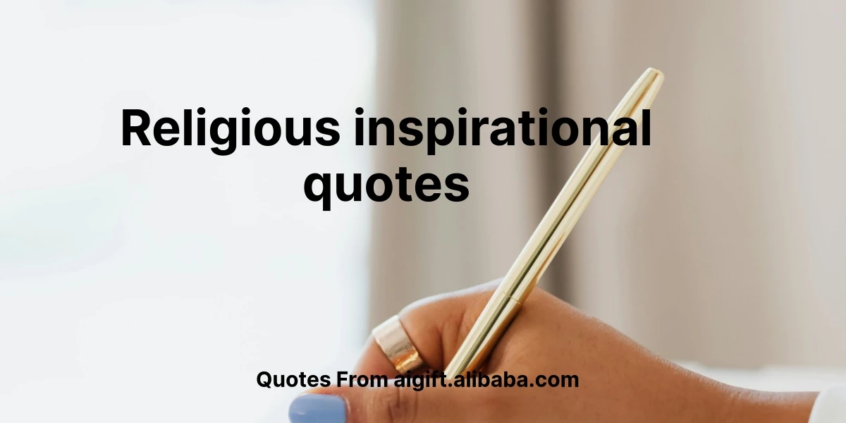 religious inspirational quotes