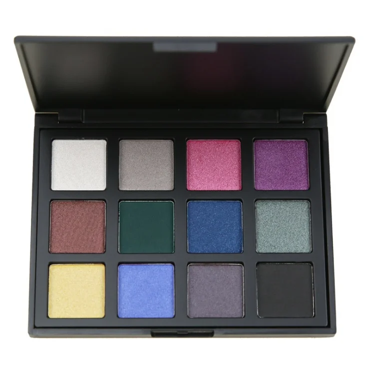 

Private Label Cosmetics 12 Colors Eyeshadow Palette Custom Your Brand Wholesale Make Up Pallets Colorful Eye Shadow, Custom color accepted