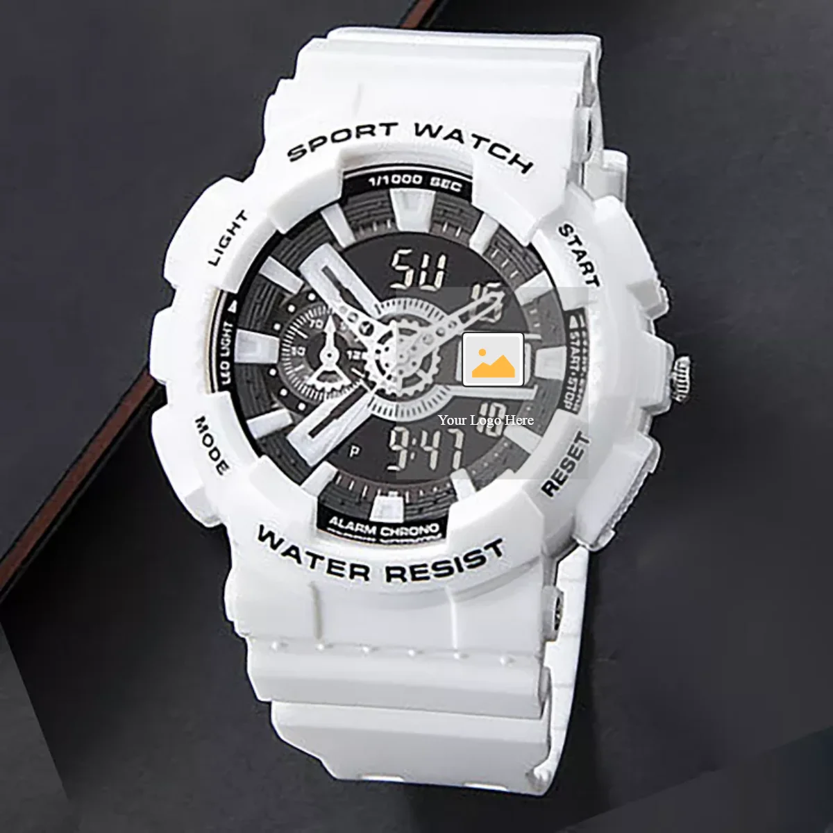 skmei white watch