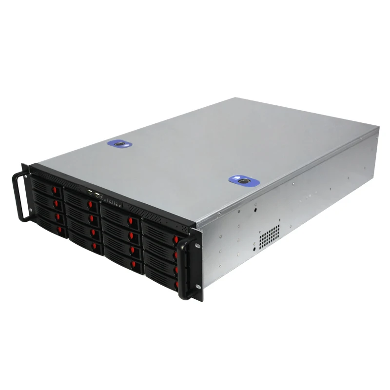 

High quality 16 bays with Expander backplane 3U standard 19" storage server chassis