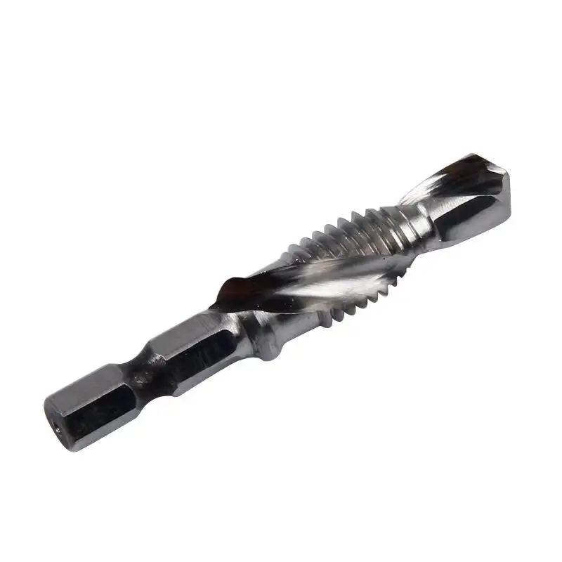 M8*1.25 Hss Sprial Flute Tap Drill Bit For Stainless And Metal And