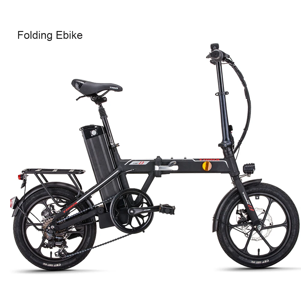 

TRINX Brand new Folding Ebike 36V/48V 7.8A/10A 250W/400W Brushless Motor Lithium ion Battery electric bicycle made in China