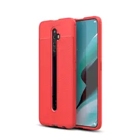 

Viseaon Original Brand Litchi Leather Pattern TPU Back Cover Phone Case for Oppo Reno 2Z