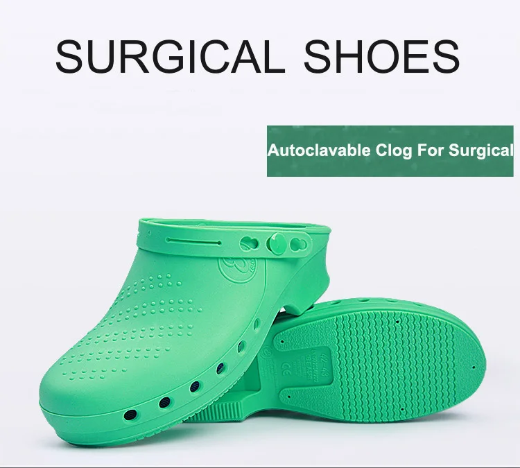Wholesale Surgical Laboratory Medical Shoes 135 Degrees Celsius Clog