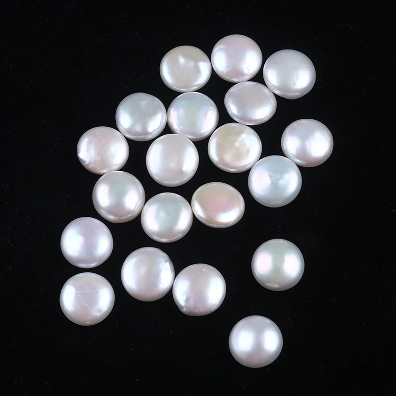 

Hot Sale  White Freshwater Coin beads Pearl